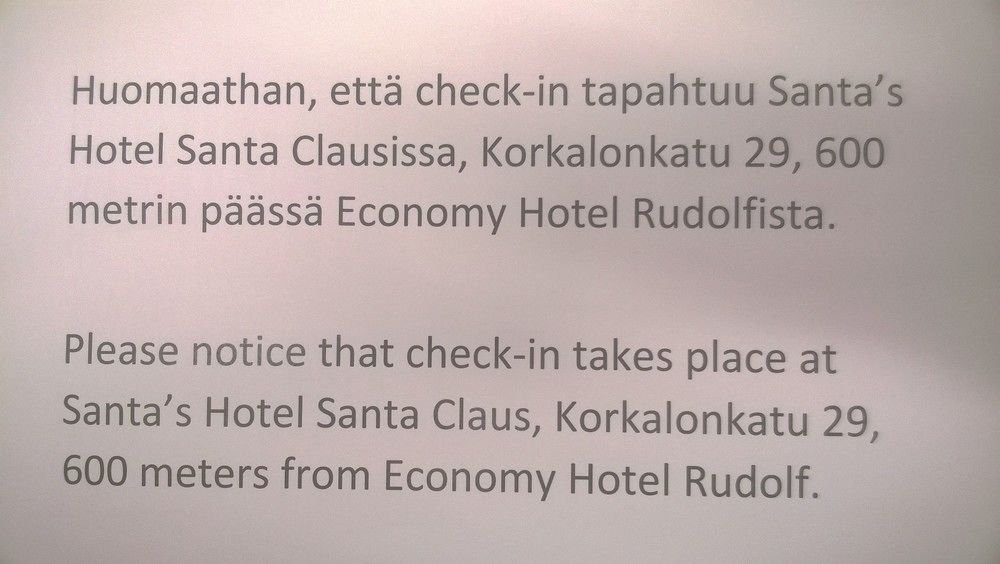 Santa's Hotel Rudolf Rovaniemi Exterior foto